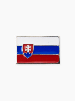 Odznak so slovenskou vlajkou 2 x 1,5cm Slovensko farebný