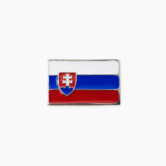 Odznak so slovenskou vlajkou 2 x 1,5cm Slovensko farebný