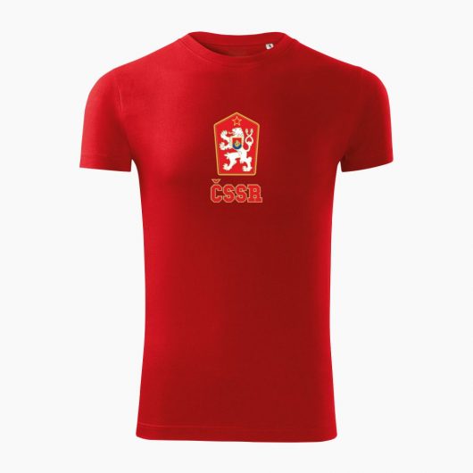 Pánske tričko ČSSR červené - Slovak Spirit