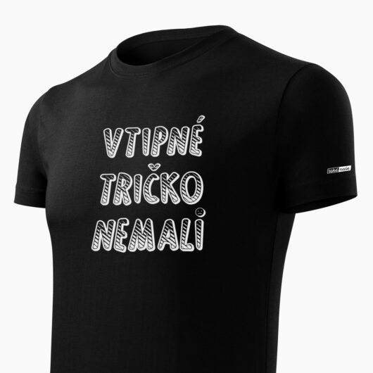 Pánske tričko Vtipné tričko nemali čierne detail - Také naše