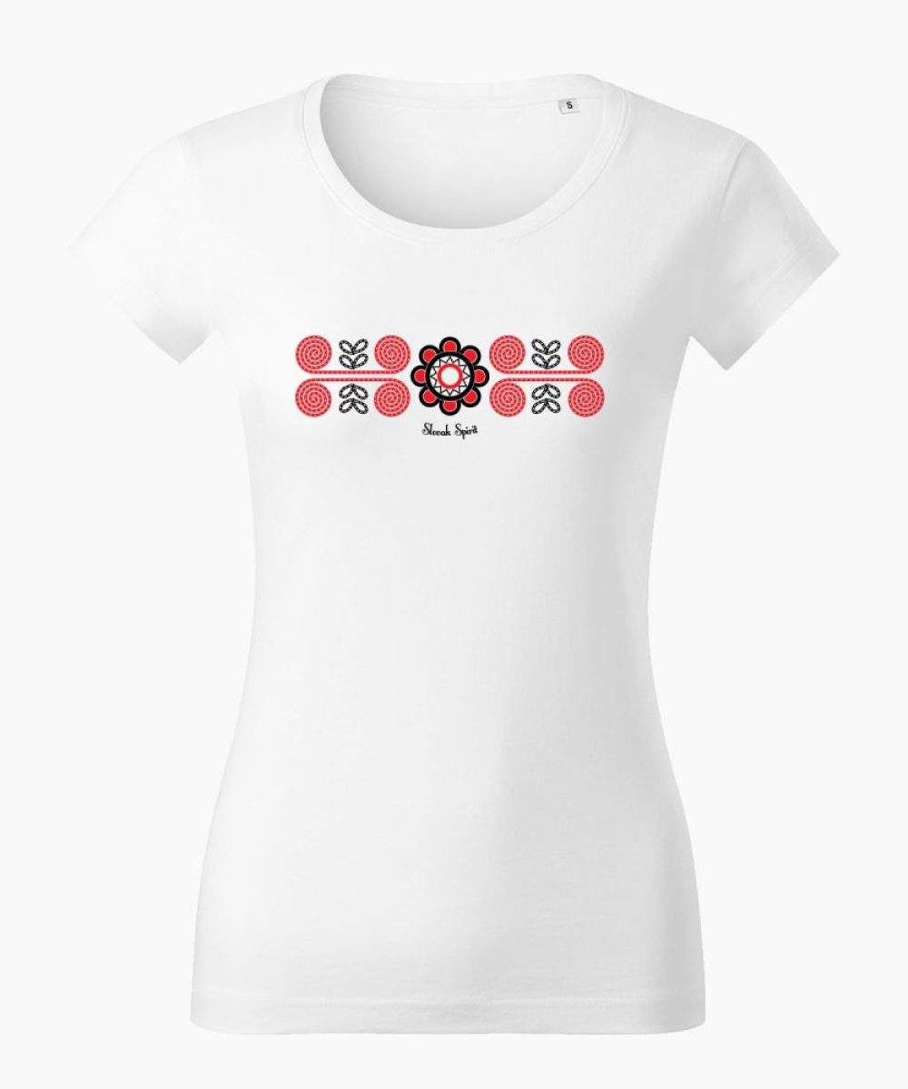 Dámske tričko Torysky biele - Slovak Spirit